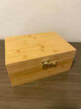 Load image into Gallery viewer, Stash Box | Personalized Bamboo Stash Box with Lock
