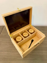 Load image into Gallery viewer, Stash Box | Personalized Bamboo Stash Box with Lock
