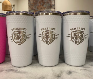 Dimpled Golf Tumbler | Custom Golf Tumbler