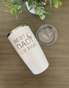 Dimpled Golf Tumbler | Custom Golf Tumbler