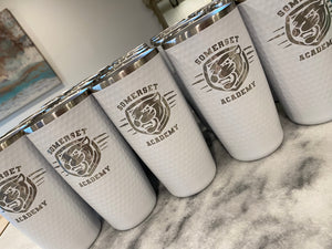 Dimpled Golf Tumbler | Custom Golf Tumbler