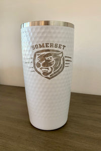 Dimpled Golf Tumbler | Custom Golf Tumbler