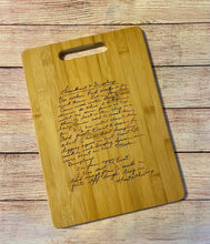 Load image into Gallery viewer, Recipe Engraved Cutting Boards
