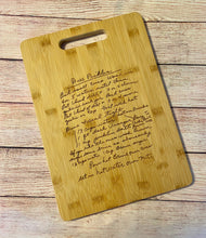 Load image into Gallery viewer, Recipe Engraved Cutting Boards
